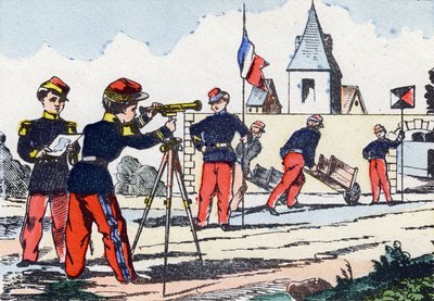 Stalker (Illustration aus „Alphabet militaire enfantin“) von Unbekannt