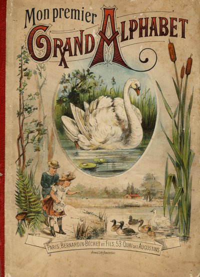 Schwan (Buchcover „Mon premier Grand Alphabet“) von Unbekannt