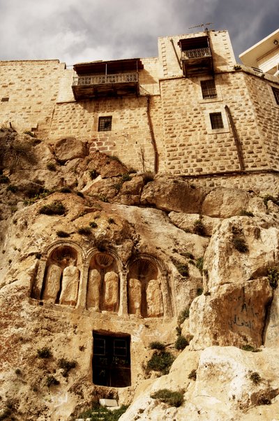 Syrien - Saydnaya. Kloster Unserer Lieben Frau von Saydnaya, 547 n. Chr. von Benjamin Baud