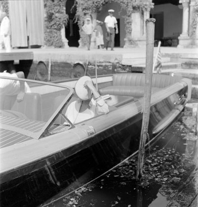 Die Schauspielerin Greta Garbo - Venedig - 1955 von Unbekannt