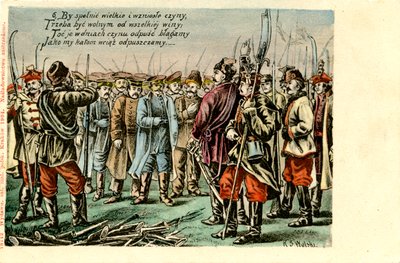 Der Januaraufstand von Unbekannter Künstler