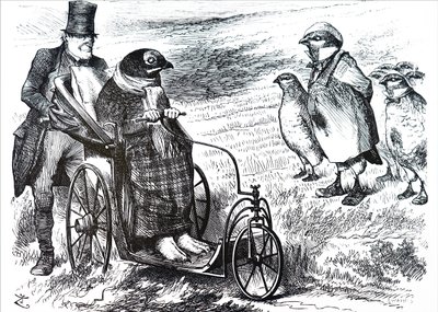 Die Aufhängung des Moorhuhns von Unbekannter Künstler