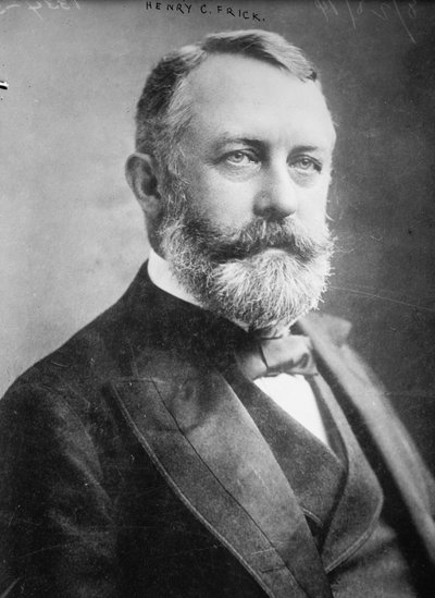 Undatiertes Foto von Henry C. Frick (s/w Foto) von Benjamin Baud