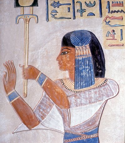 Tal der Königinnen, ein Sohn von Ramses II. Stätte von Luxor, Ägypten von Leopold Blonder