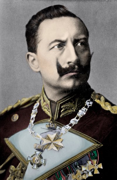 Wilhelm II., Deutscher Kaiser von 1888 - 1941 von Unbekannter Künstler