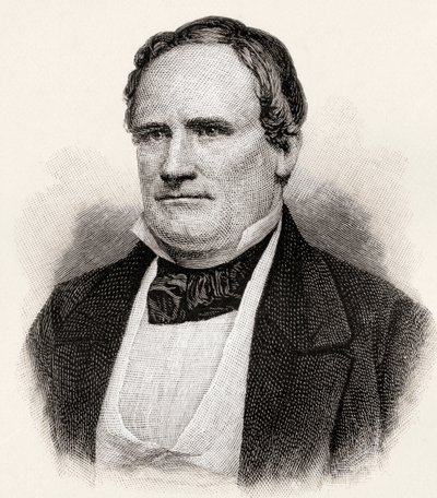 William Barksdale, aus The Century Magazine, veröffentlicht 1887 (Gravur) von Unbekannt