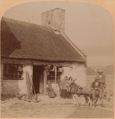 Ein Gemischtwarenladen, Killorgin, Irland, 1901 von Underwood and Underwood