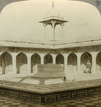 Akbars Grabmal, Sikandara, Uttar Pradesh, Indien, ca. 1900er Jahre von Underwood and Underwood