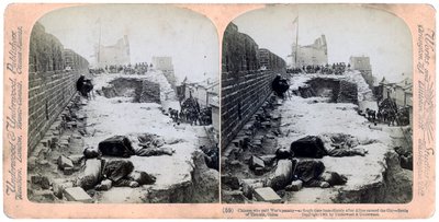 Schlacht von Tientsin, Boxeraufstand, China von Underwood and Underwood