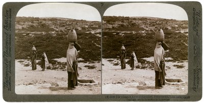 Das Dorf Imwas Emmaus, Palästina, 1900 von Underwood and Underwood
