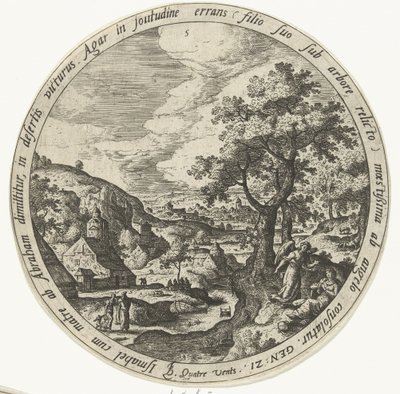 Abraham vertreibt Hagar und Ismael von Unknown
