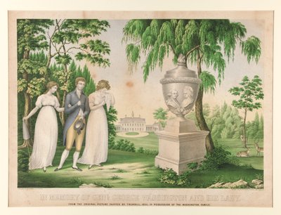 Zum Gedenken an Genl. George Washington und seine Frau von Unknown