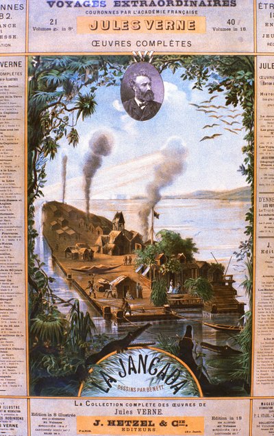 Loire Atlantique Nr. 191 - Nantes - Jules Verne Museum - Plakat von Unknown