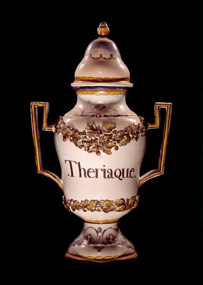 Apothekergefäß mit Theriak von Unknown artist