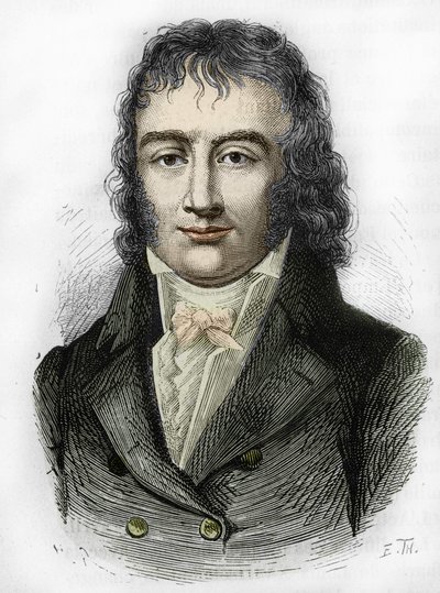 Benjamin Constant, französischer Politiker und Schriftsteller schweizerischer Herkunft (1767-1830) von Unknown artist