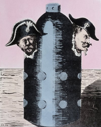 Karikatur über die Pariser Kommune: „Die Ostereier der Pariser“ Jahr 1871 von Unknown artist