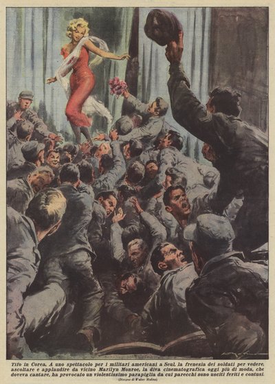 Jubel in Korea von Unknown artist