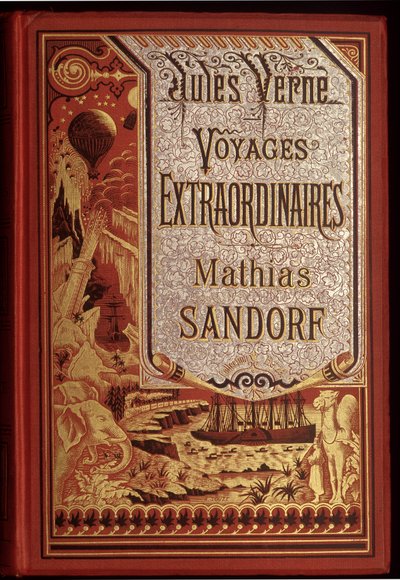 Buchumschlag von Mathias Sandorf, Roman von Jules Verne von Unknown artist