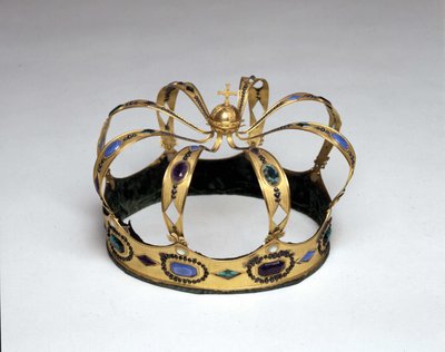Krone aus Gold und Edelsteinen des Königs von Italien von Napoleon Bonaparte. Risorgimento Museum. Mailand von Unknown artist