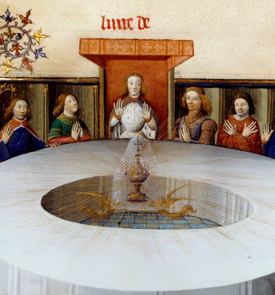 (Detail) Die Ritter der Tafelrunde aus 