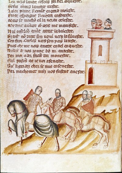 Einzug nach Spanien (Miniatur) von Unknown artist