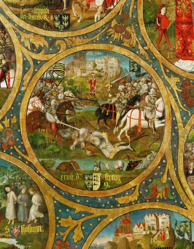 Ernst "der Strenge", der Mutige, Markgraf von Österreich von Unknown Artist