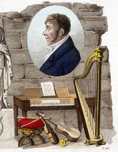 Étienne Méhul, französischer Komponist und Organist von Unknown artist