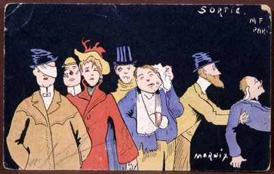 Ausgang M. F. Paki, frühes 20. Jahrhundert (Illustration) von Unknown Artist