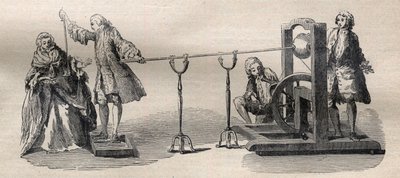 Erfahrung mit der Boze-Maschine: Entzündung des Weingeistes mit der Spitze eines Schwertes von Unknown artist