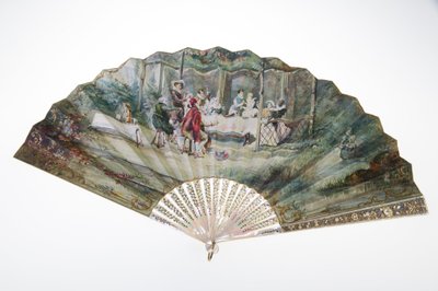 Fächer, ca. 1870 von Unknown artist