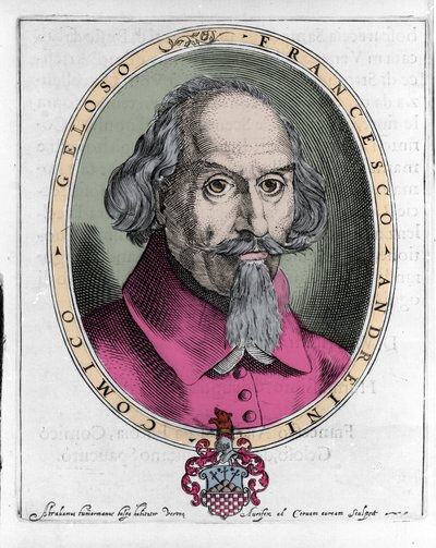 Francesco Andreini, italienischer Schauspieler und Dramatiker der Commedia dell