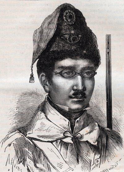 Hippolyte-Louis-Alexandre Dechez, genannt Jenneval, französischer Komödiant und Dichter - 1801 - 1830 von Unknown artist