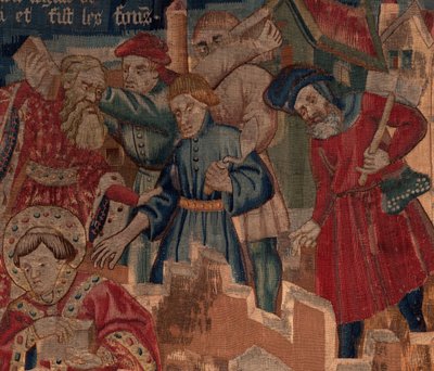 Geschichte von Saint Piat und Saint Eleuthère, Szene 5 (Detail) von Unknown artist