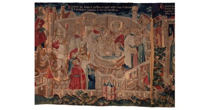 Geschichte von Saint Piat und Saint Eleuthère, Szene 6 von Unknown artist