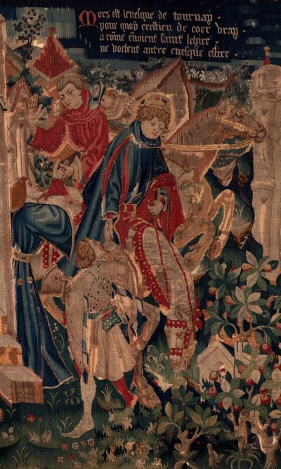 Geschichte von Saint Piat und Saint Eleuthère, Szene 8 von Unknown artist
