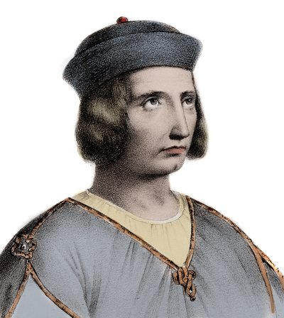 Humbert III., Graf von Savoyen - Humbert III. von Savoyen (Humbert III. von Maurienne) der Selige 1136-1189 - Gravur von Unknown artist