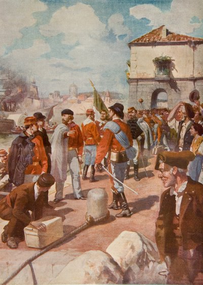 Illustration - Garibaldi 1860 (Druck) von Unknown Artist