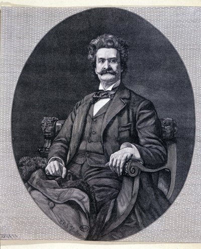 Johann II. Strauss Jr. (1825-1899), österreichischer Musiker von Unknown artist