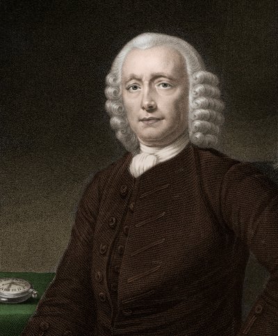 John Harrison (1693-1776) - Stich - 19. Jahrhundert von Unknown artist