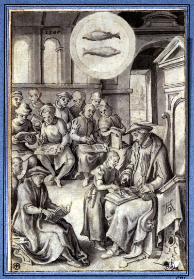 Die Schule - Anonymes Dokument von Unknown artist