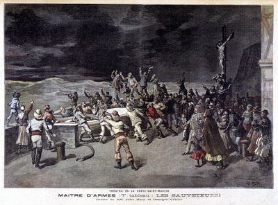 Die Retter: 7. Gemälde des Stücks „Maître d
