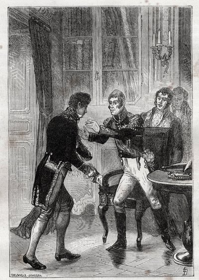 Treffen zwischen Charles Lemercier de Longpré (1778-1854), Baron d