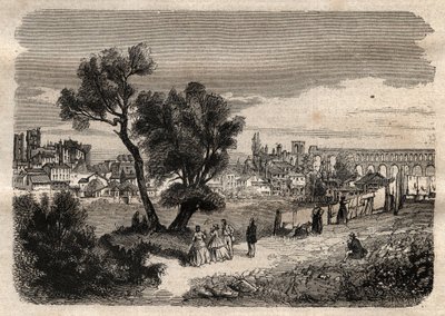 Montpellier im 19. Jahrhundert von Unknown artist
