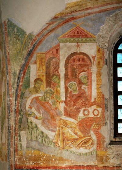 Wandmalereien in der Kirche des Benediktinerklosters Lambach, Oberösterreich von Unknown artist
