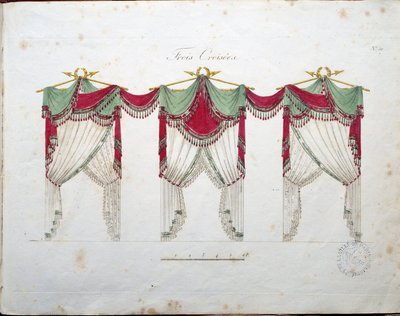 Osmont Tapisserie-Kreuzungsprojekte. Platte von d