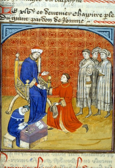 Philipp VI., 512, 356r: Genehmigung der Stadtbibliothek Toulouse einholen (Tel.: 05 62 27 66 66) von Unknown artist