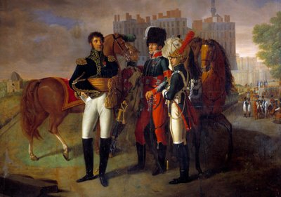 Ganzkörperporträt von La Ronciere, Kommandant der Kavallerieschule von Saint Germain von Unknown artist