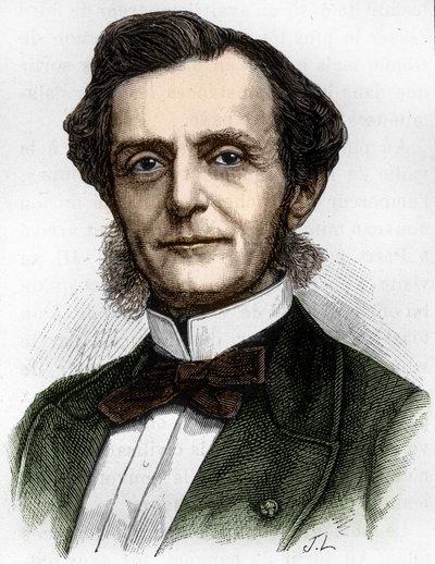 Porträt von Adolphe Pinard (1844 - 1934), französischer Arzt. von Unknown artist