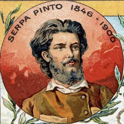 Porträt von Alexander Alberto da Rocha Serpa Pinto. Portugiesischer Entdecker (1846 bis 1900) von Unknown artist