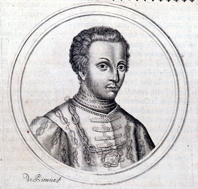 Porträt von Amadeus VI. von Savoyen, bekannt als der Grüne Graf von Unknown artist